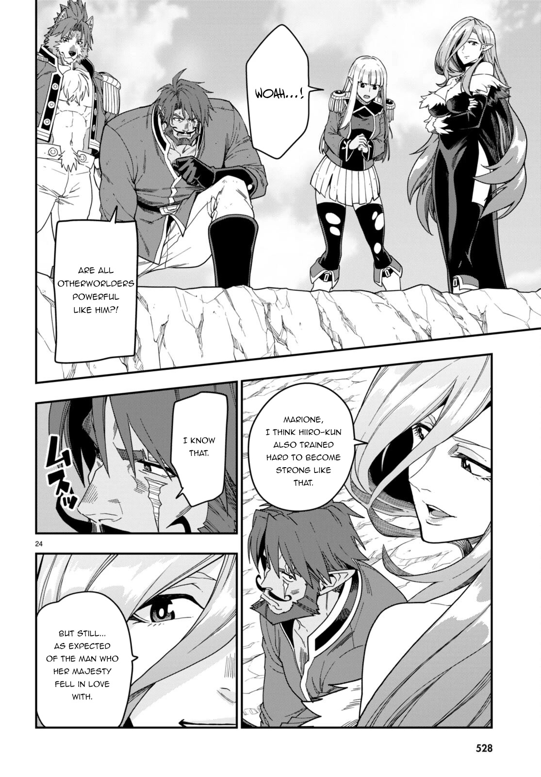Konjiki no Moji Tsukai - Yuusha Yonin ni Makikomareta Unique Cheat Chapter 92 page 25 - Chapter 92: The Winner Raises His Fist to the Sky - Part (2)