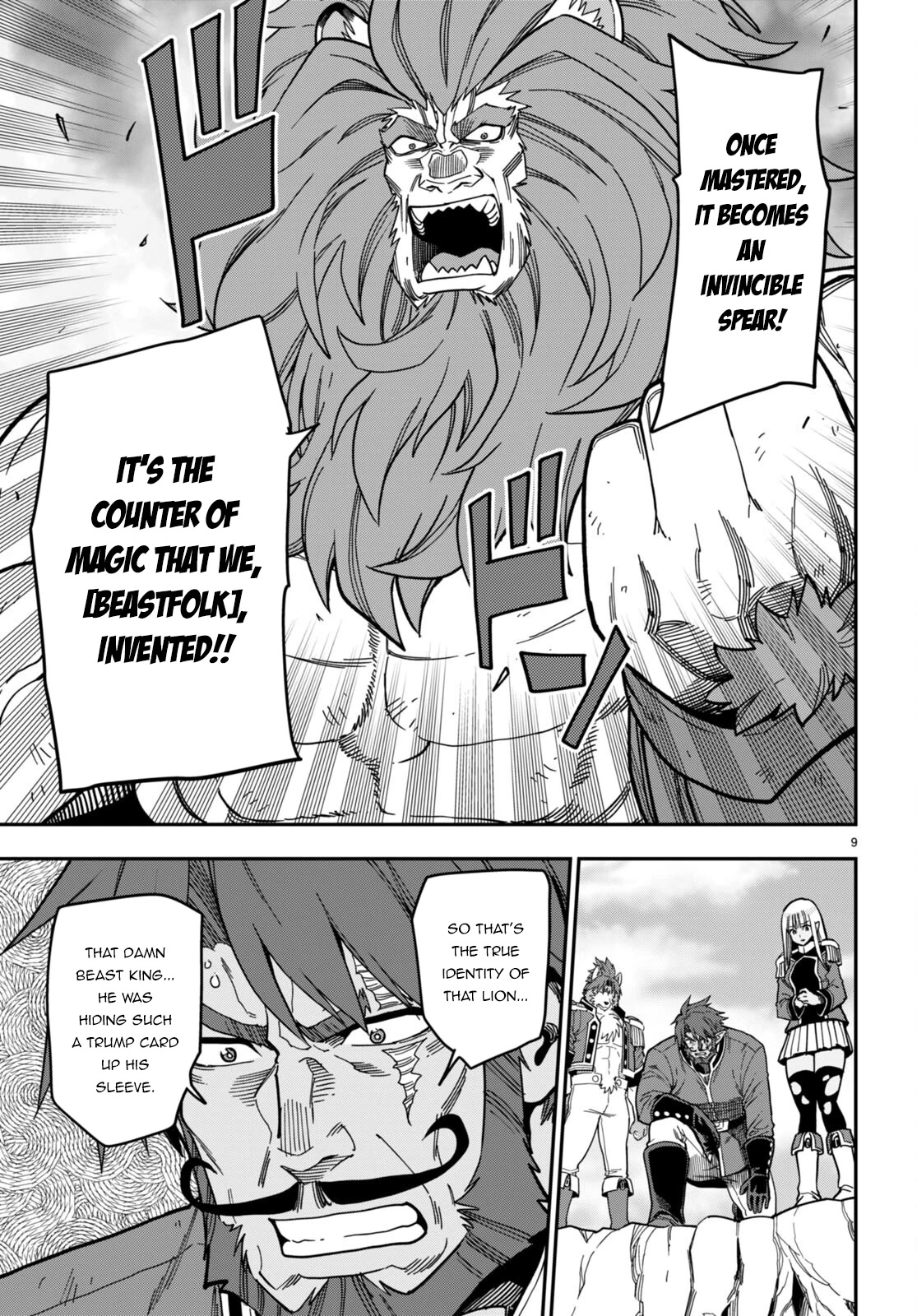 Konjiki no Moji Tsukai - Yuusha Yonin ni Makikomareta Unique Cheat Chapter 93 page 10 - Chapter 93: The Winner Raises His Fist to the Sky - Part 3