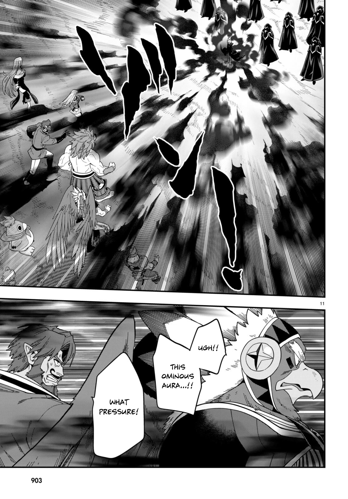 Konjiki no Moji Tsukai - Yuusha Yonin ni Makikomareta Unique Cheat Chapter 95.5 page 11 - Chapter 95.5