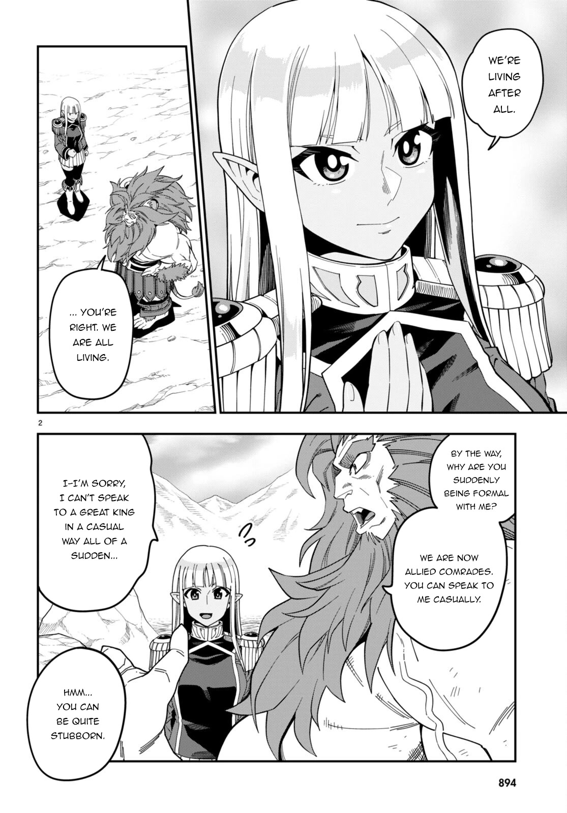 Konjiki no Moji Tsukai - Yuusha Yonin ni Makikomareta Unique Cheat Chapter 95.5 page 3 - Chapter 95.5