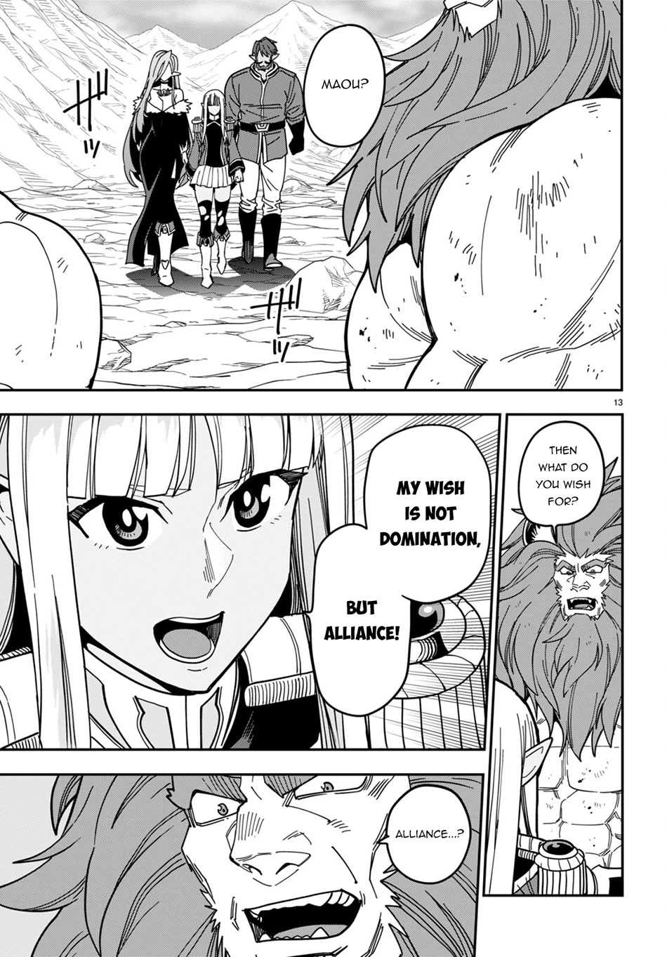 Konjiki no Moji Tsukai - Yuusha Yonin ni Makikomareta Unique Cheat Chapter 95 page 13 - Chapter 95: The Winner Raises his Fist to the Sky - Part (5)