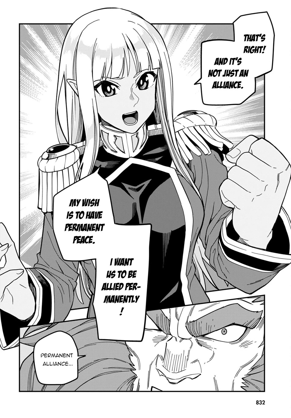 Konjiki no Moji Tsukai - Yuusha Yonin ni Makikomareta Unique Cheat Chapter 95 page 14 - Chapter 95: The Winner Raises his Fist to the Sky - Part (5)