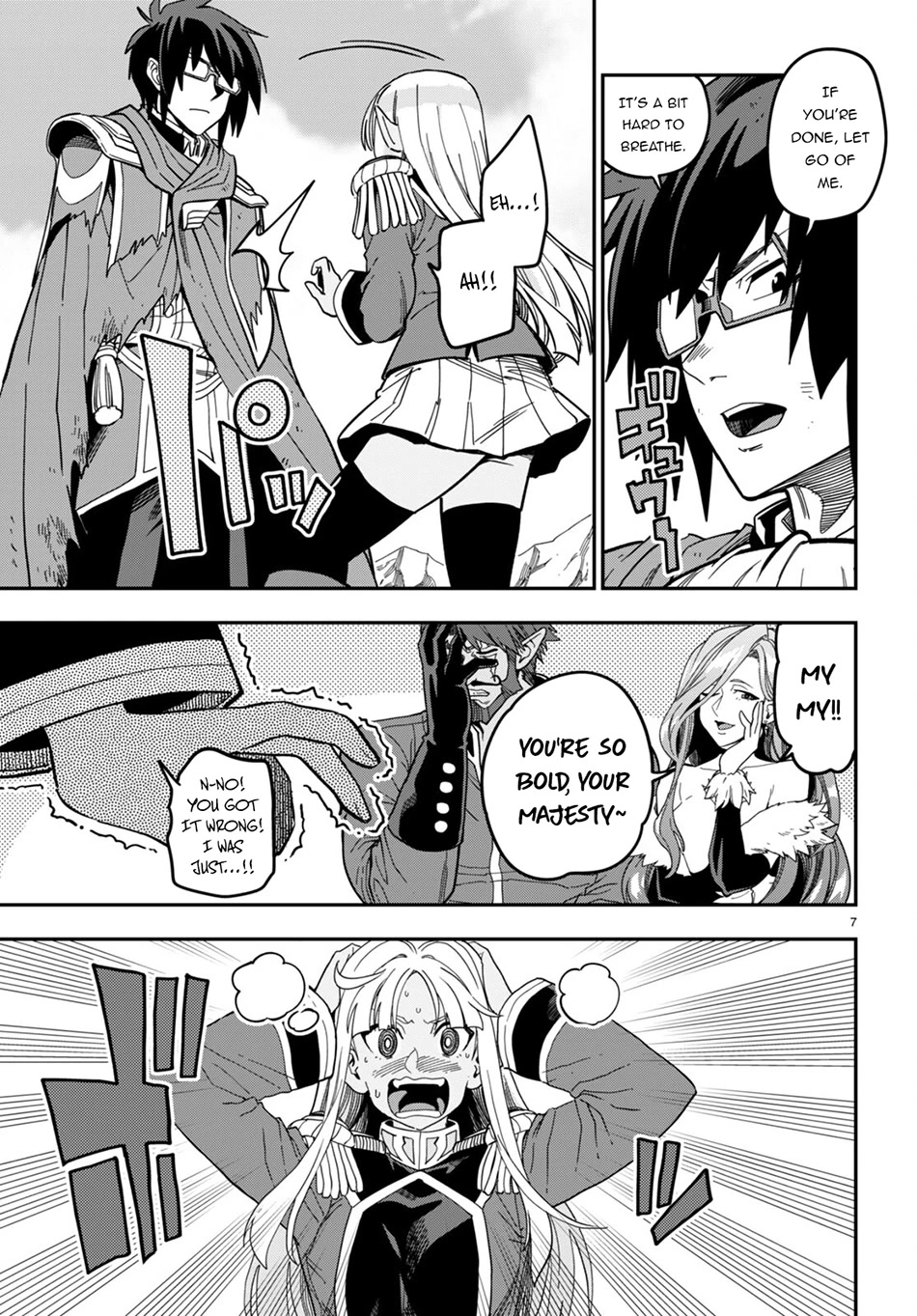 Konjiki no Moji Tsukai - Yuusha Yonin ni Makikomareta Unique Cheat Chapter 95 page 7 - Chapter 95: The Winner Raises his Fist to the Sky - Part (5)