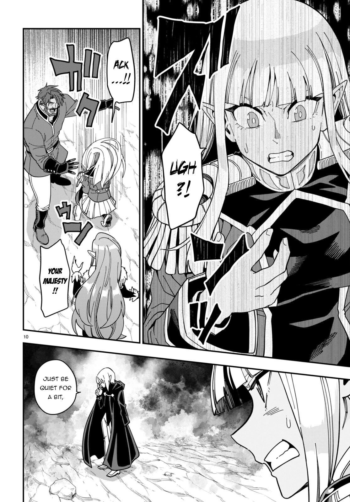 Konjiki no Moji Tsukai - Yuusha Yonin ni Makikomareta Unique Cheat Chapter 96 page 13 - Chapter 96: Matar Deus I