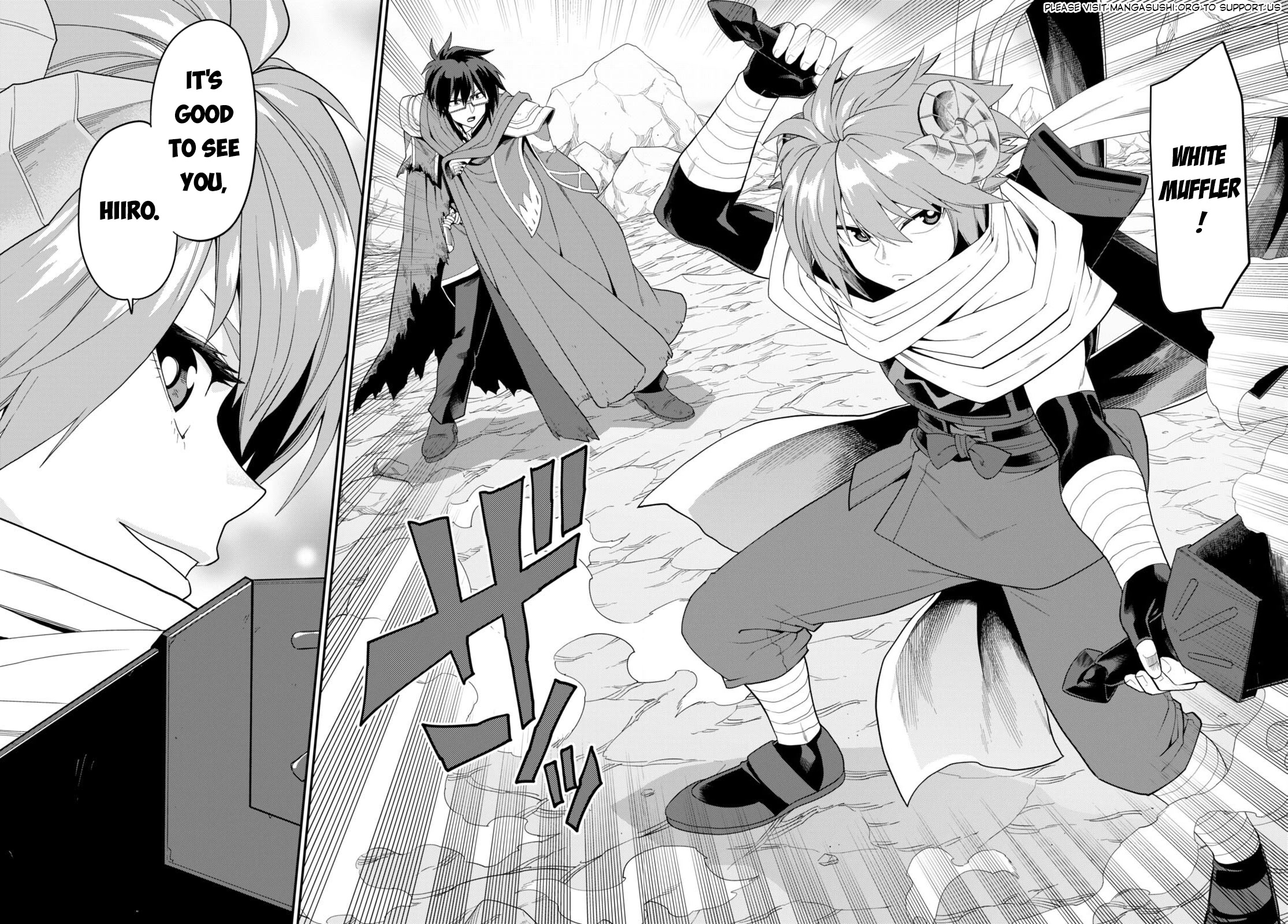 Konjiki no Moji Tsukai - Yuusha Yonin ni Makikomareta Unique Cheat Chapter 96 page 21 - Chapter 96: Matar Deus I