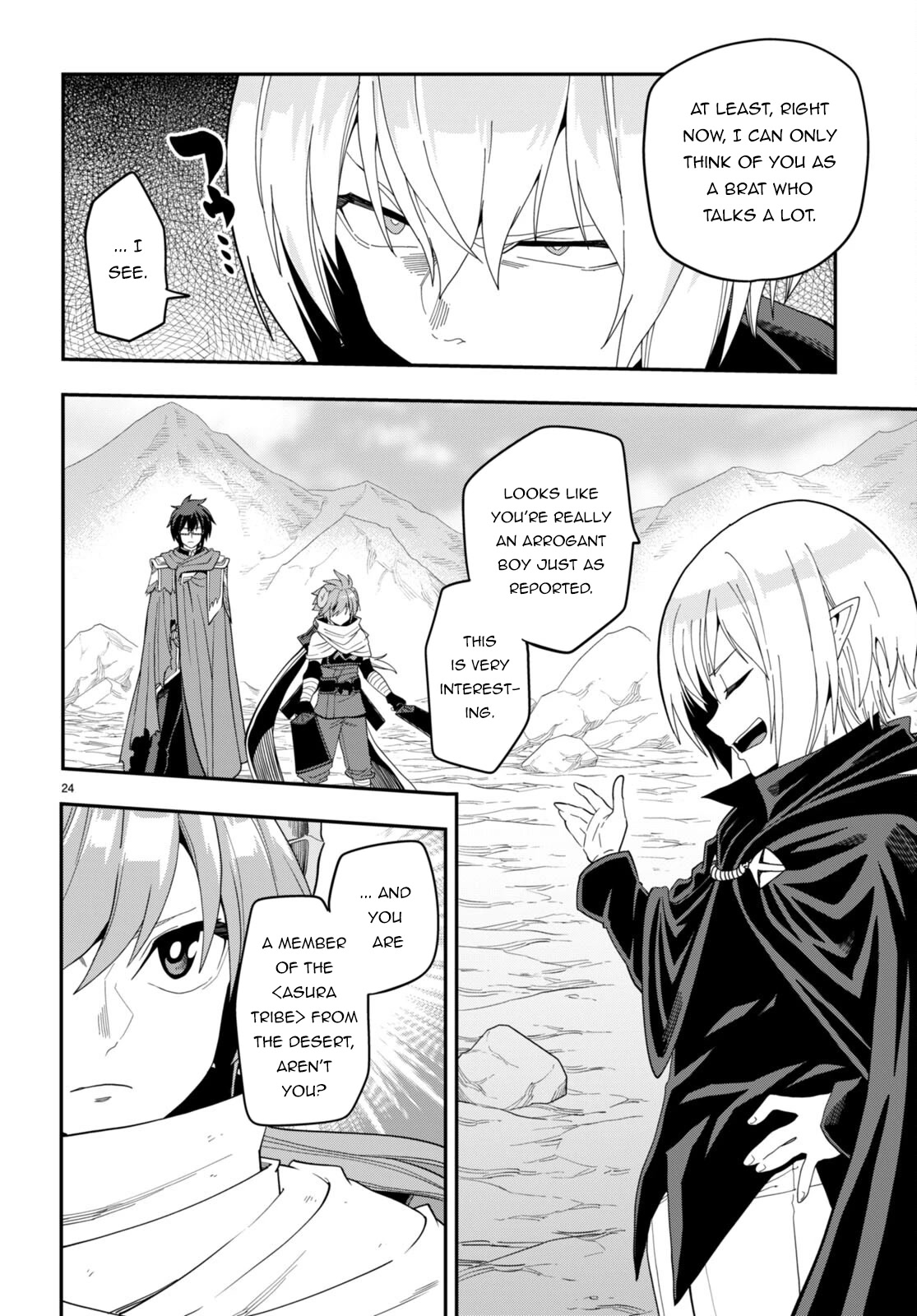 Konjiki no Moji Tsukai - Yuusha Yonin ni Makikomareta Unique Cheat Chapter 96 page 26 - Chapter 96: Matar Deus I