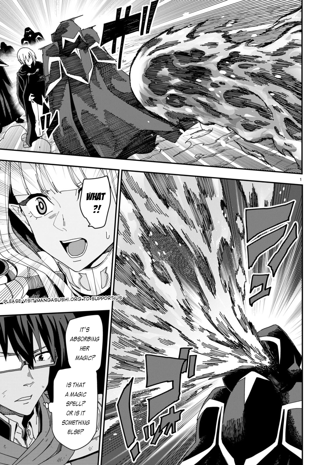 Konjiki no Moji Tsukai - Yuusha Yonin ni Makikomareta Unique Cheat Chapter 96 page 4 - Chapter 96: Matar Deus I