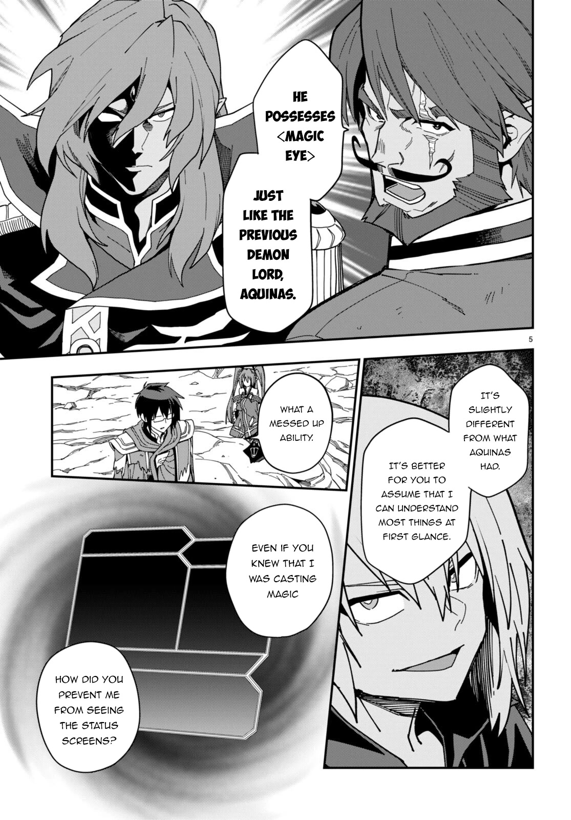 Konjiki no Moji Tsukai - Yuusha Yonin ni Makikomareta Unique Cheat Chapter 96 page 8 - Chapter 96: Matar Deus I