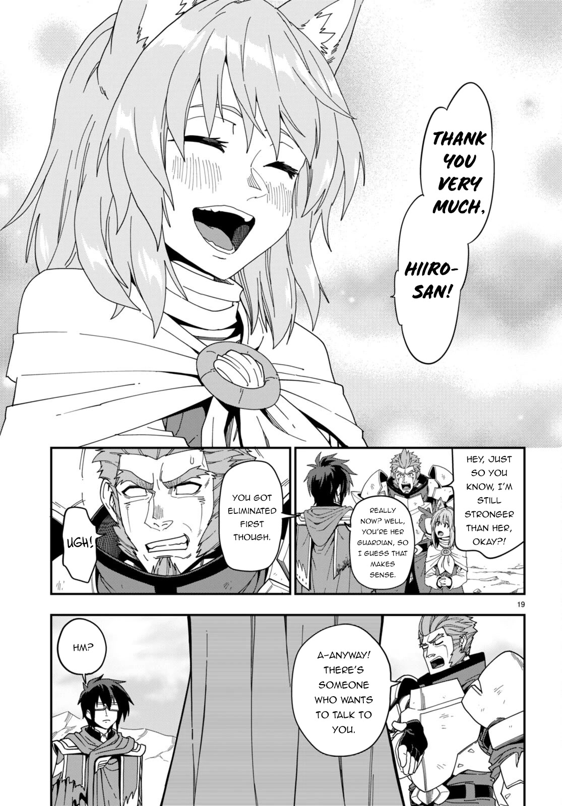 Konjiki no Moji Tsukai - Yuusha Yonin ni Makikomareta Unique Cheat Chapter 97 page 19 - Chapter 97: Matar Deus 2