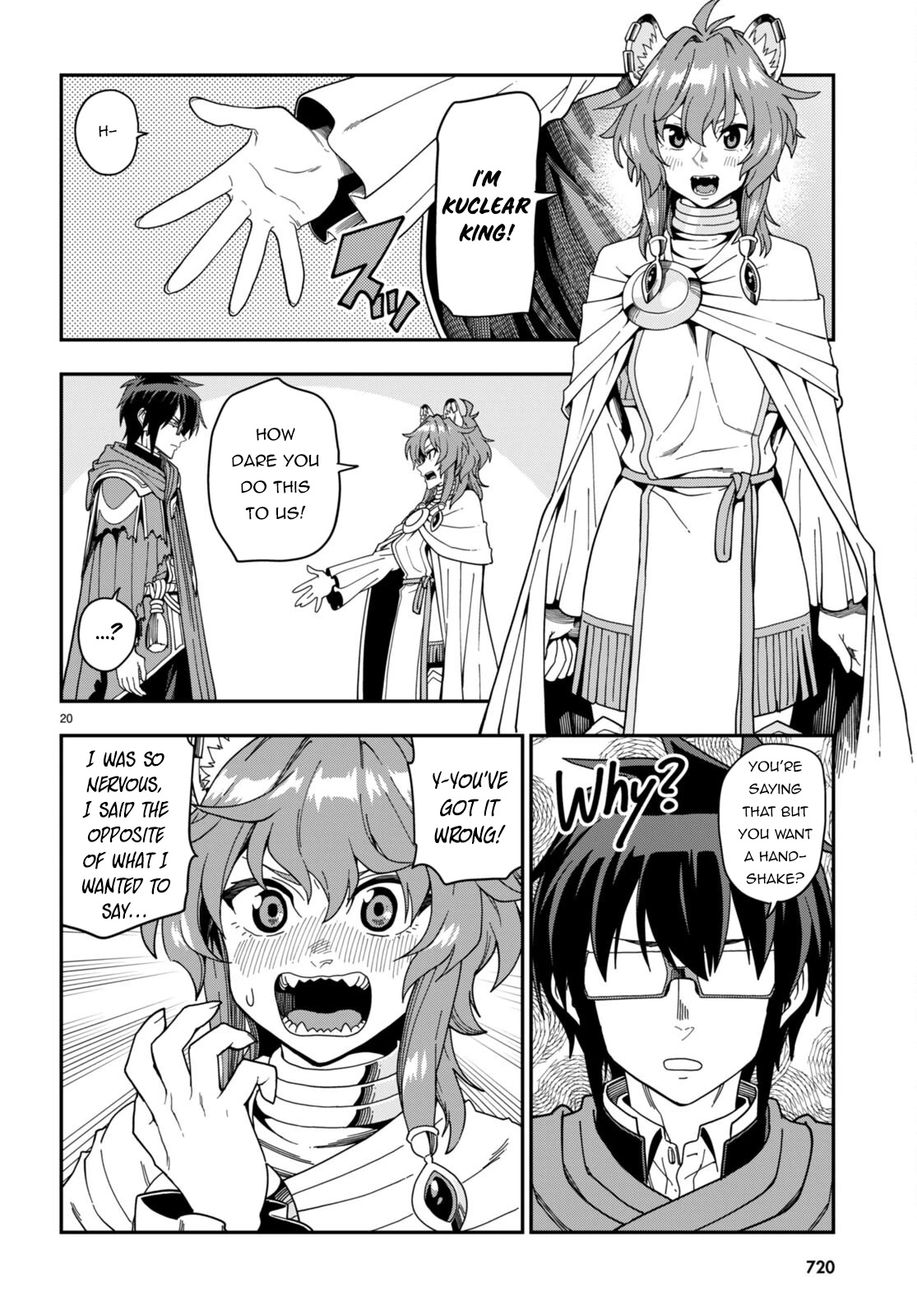 Konjiki no Moji Tsukai - Yuusha Yonin ni Makikomareta Unique Cheat Chapter 97 page 20 - Chapter 97: Matar Deus 2
