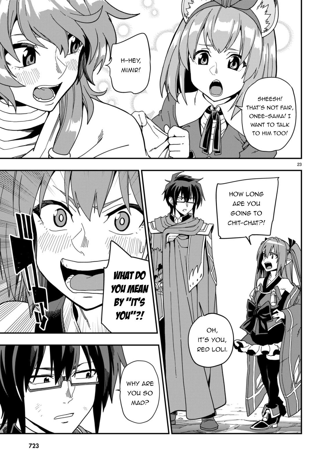 Konjiki no Moji Tsukai - Yuusha Yonin ni Makikomareta Unique Cheat Chapter 97 page 23 - Chapter 97: Matar Deus 2