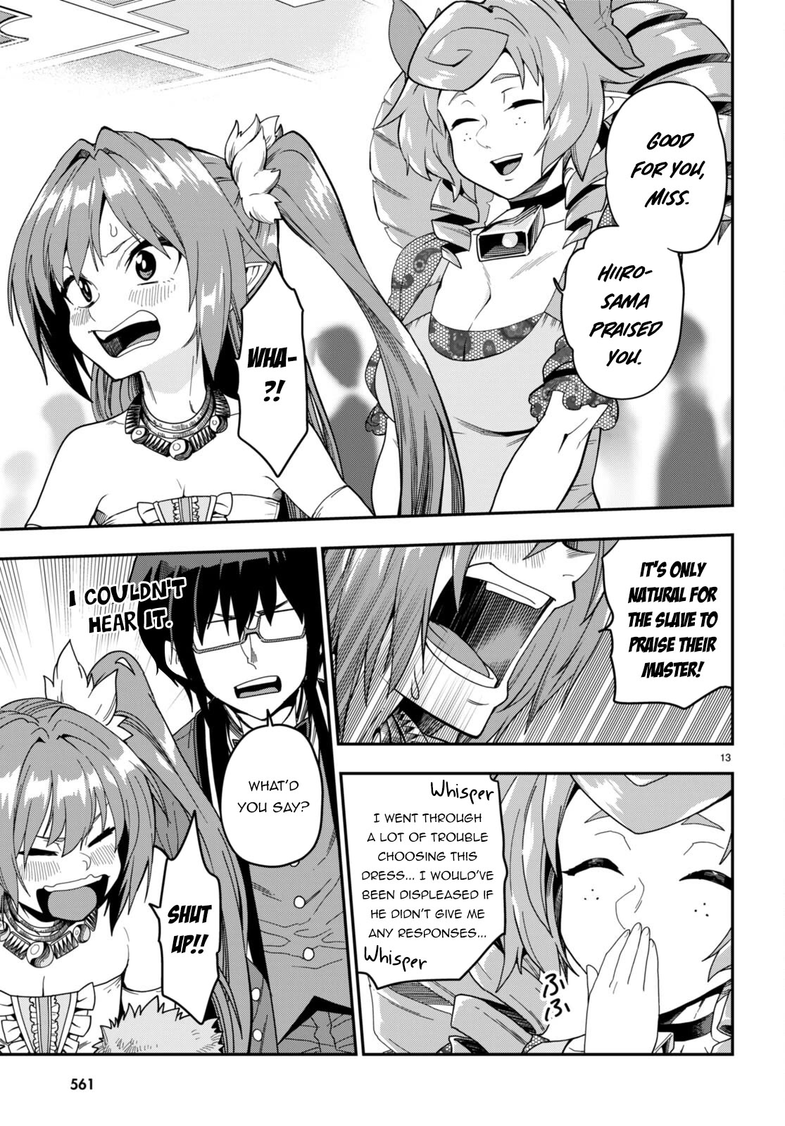Konjiki no Moji Tsukai - Yuusha Yonin ni Makikomareta Unique Cheat Chapter 99 page 14 - Chapter 99: Matar Deus 4