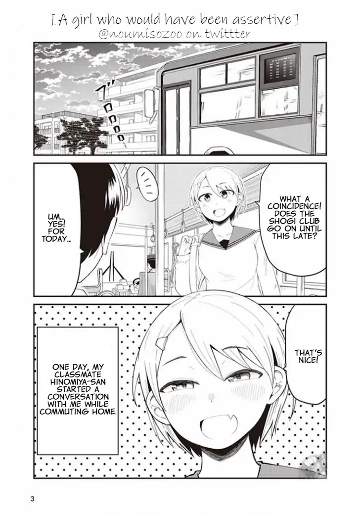 Konna Joshi wo Gyutte Shitai! Short Stories Chapter 1 page 3 - Chapter 1: [A girl who would have been assertive] Noumisozoo