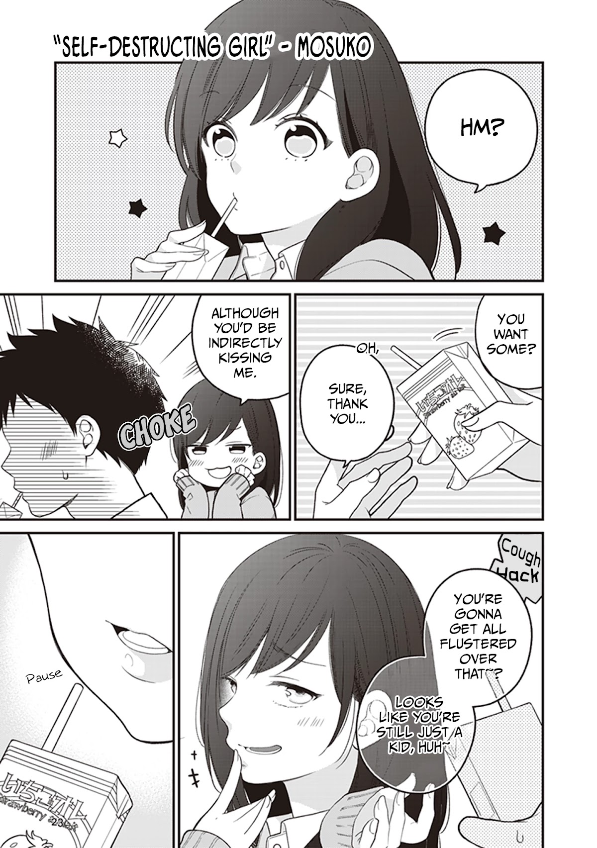 Konna Joshi wo Gyutte Shitai! Short Stories Chapter 6 page 1 - Chapter 6: Self-Destructing Girl