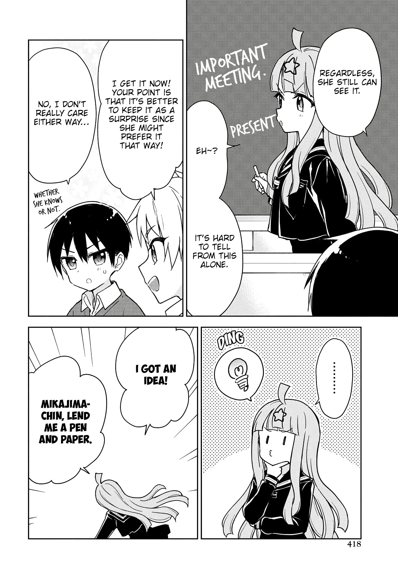 Konna Watashi ni Kitaishinai de Chapter 11 page 9 - Chapter 11: Urgent Meeting