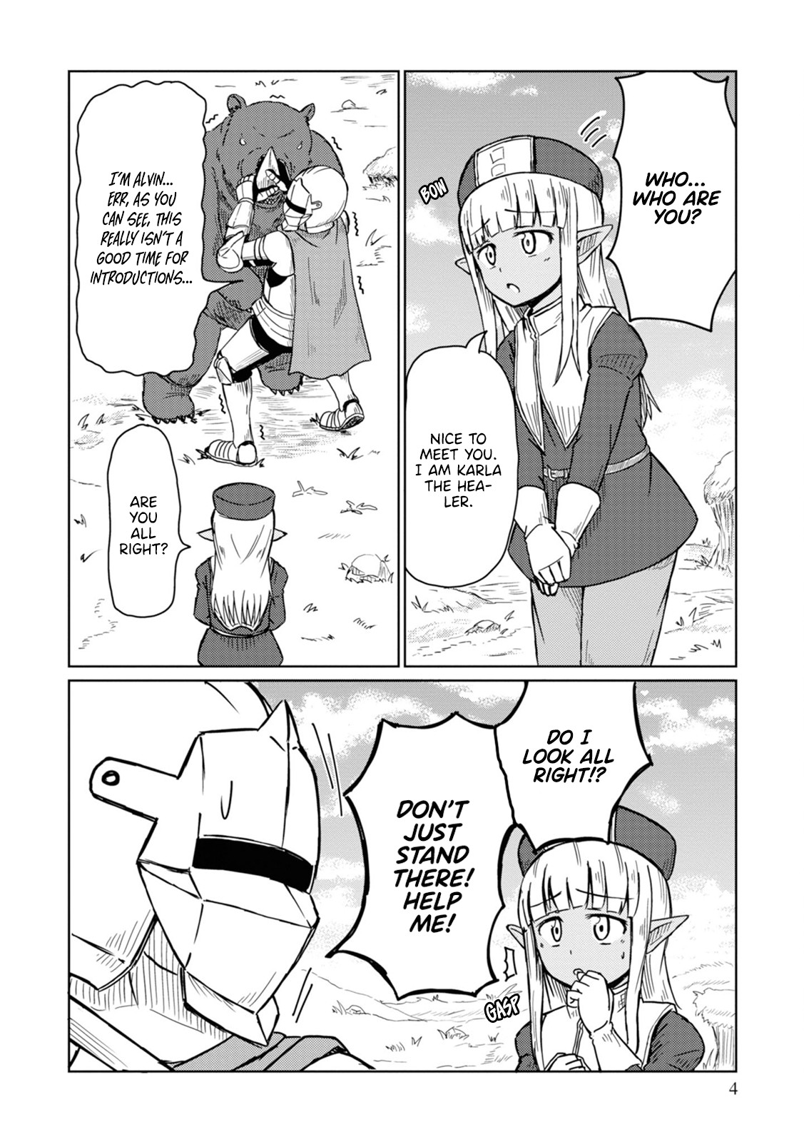 Kono Healer Mendokusai Chapter 1 page 6 - Chapter 1: Encounter