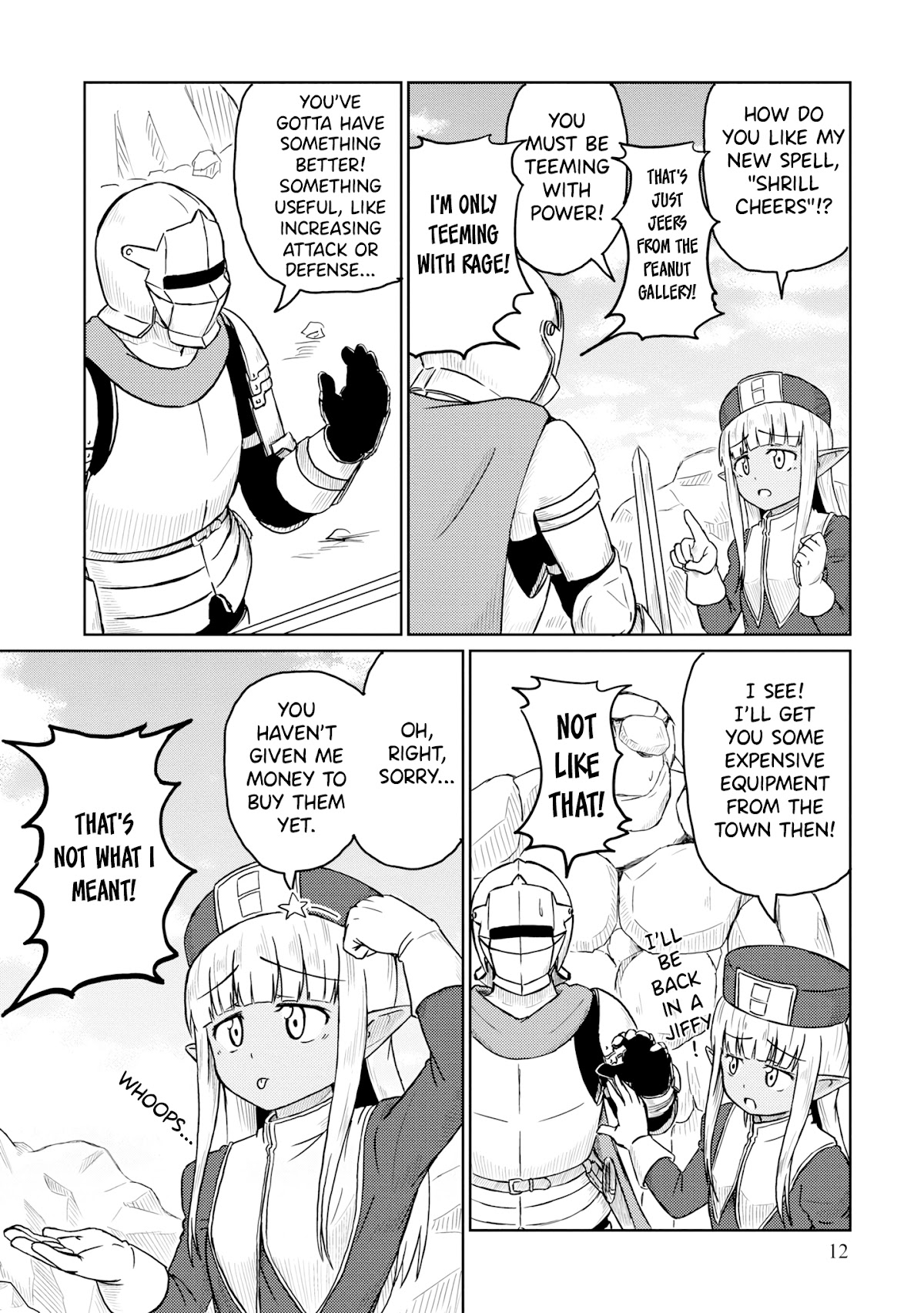 Kono Healer Mendokusai Chapter 11 page 11 - Chapter 11: Golem
