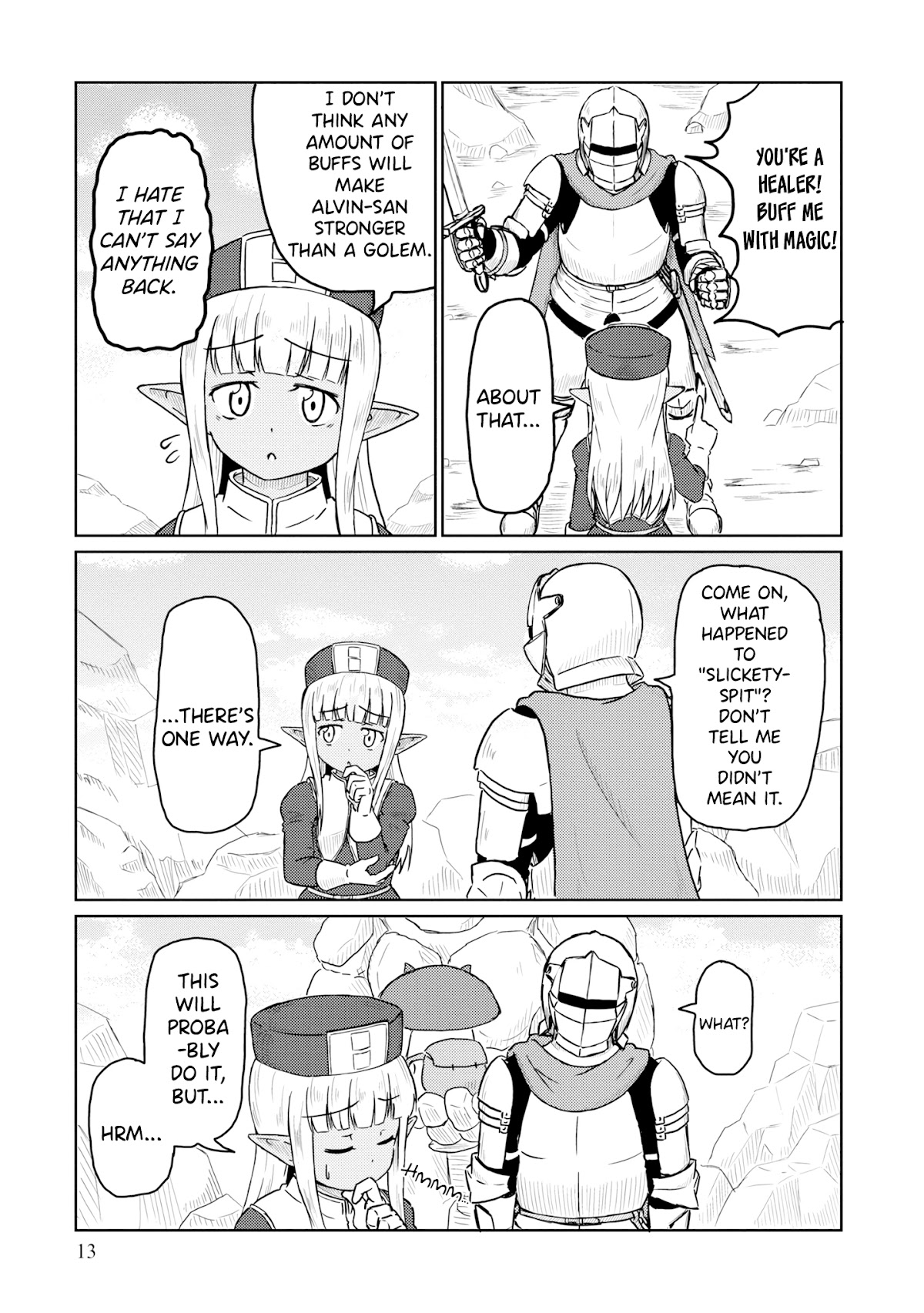 Kono Healer Mendokusai Chapter 11 page 12 - Chapter 11: Golem
