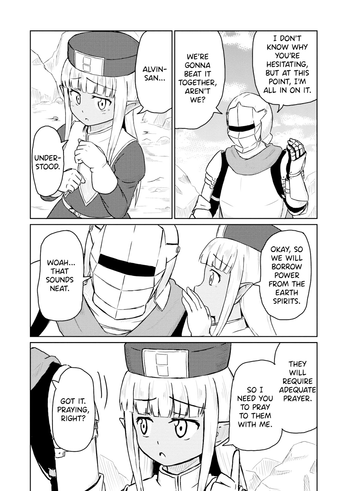 Kono Healer Mendokusai Chapter 11 page 13 - Chapter 11: Golem
