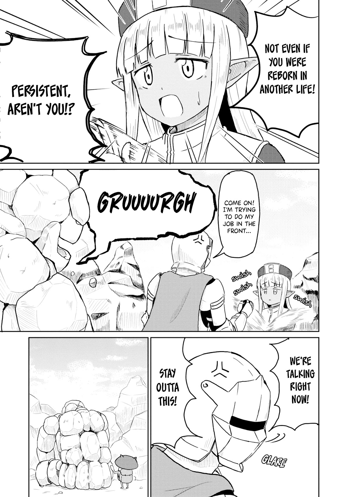 Kono Healer Mendokusai Chapter 11 page 6 - Chapter 11: Golem