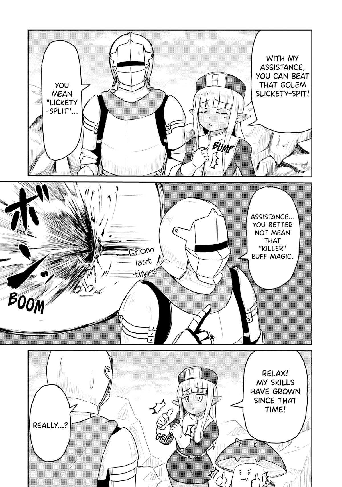 Kono Healer Mendokusai Chapter 11 page 8 - Chapter 11: Golem