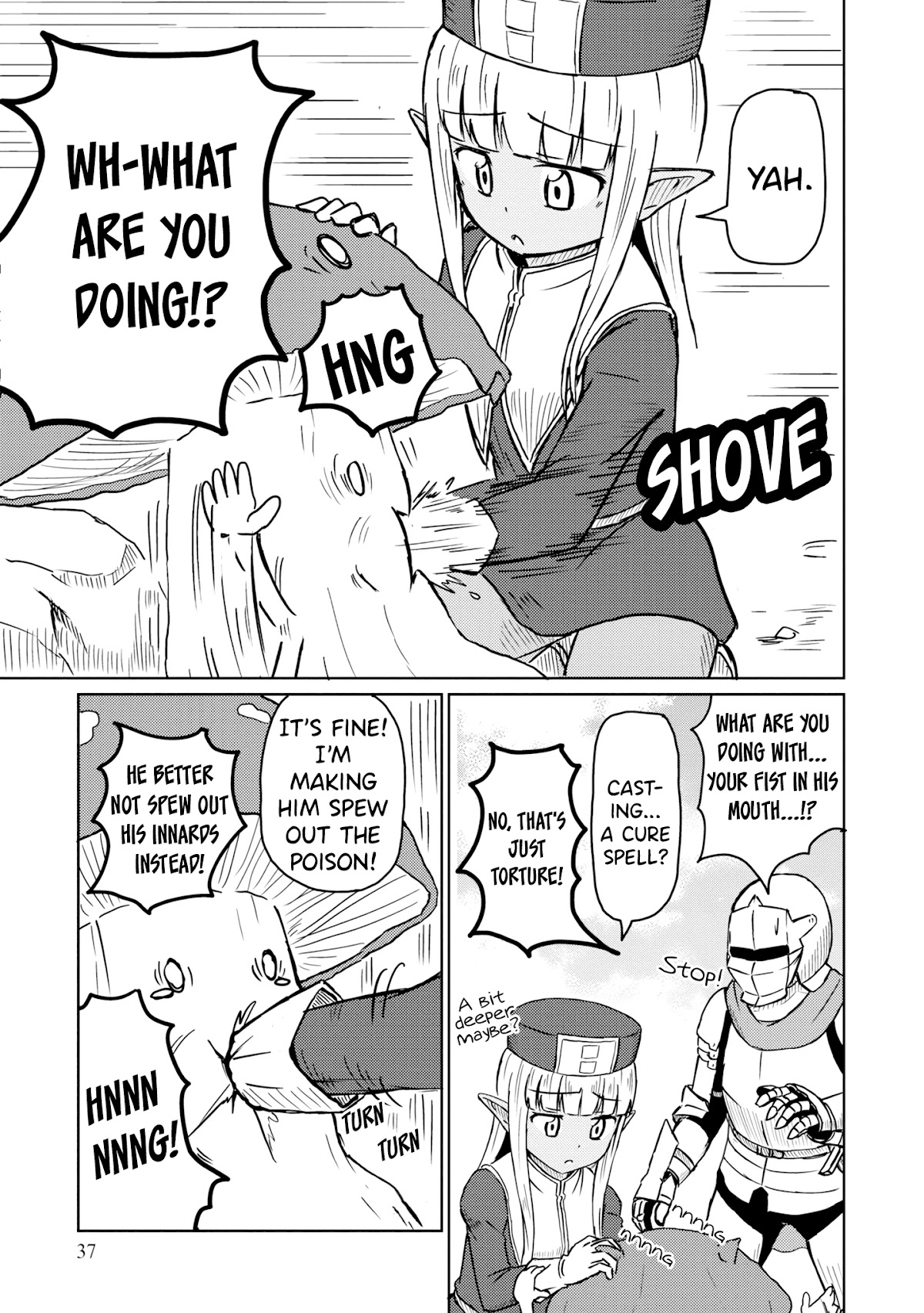 Kono Healer Mendokusai Chapter 13 page 10 - Chapter 13: Cure Spell