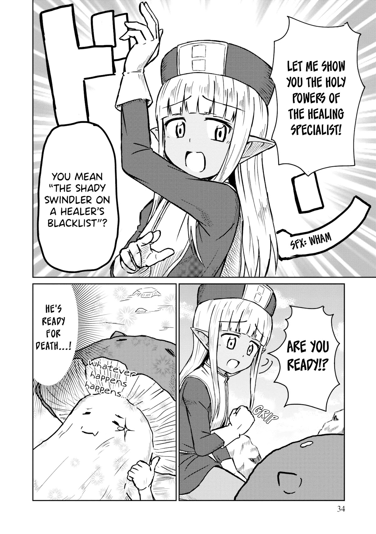 Kono Healer Mendokusai Chapter 13 page 7 - Chapter 13: Cure Spell
