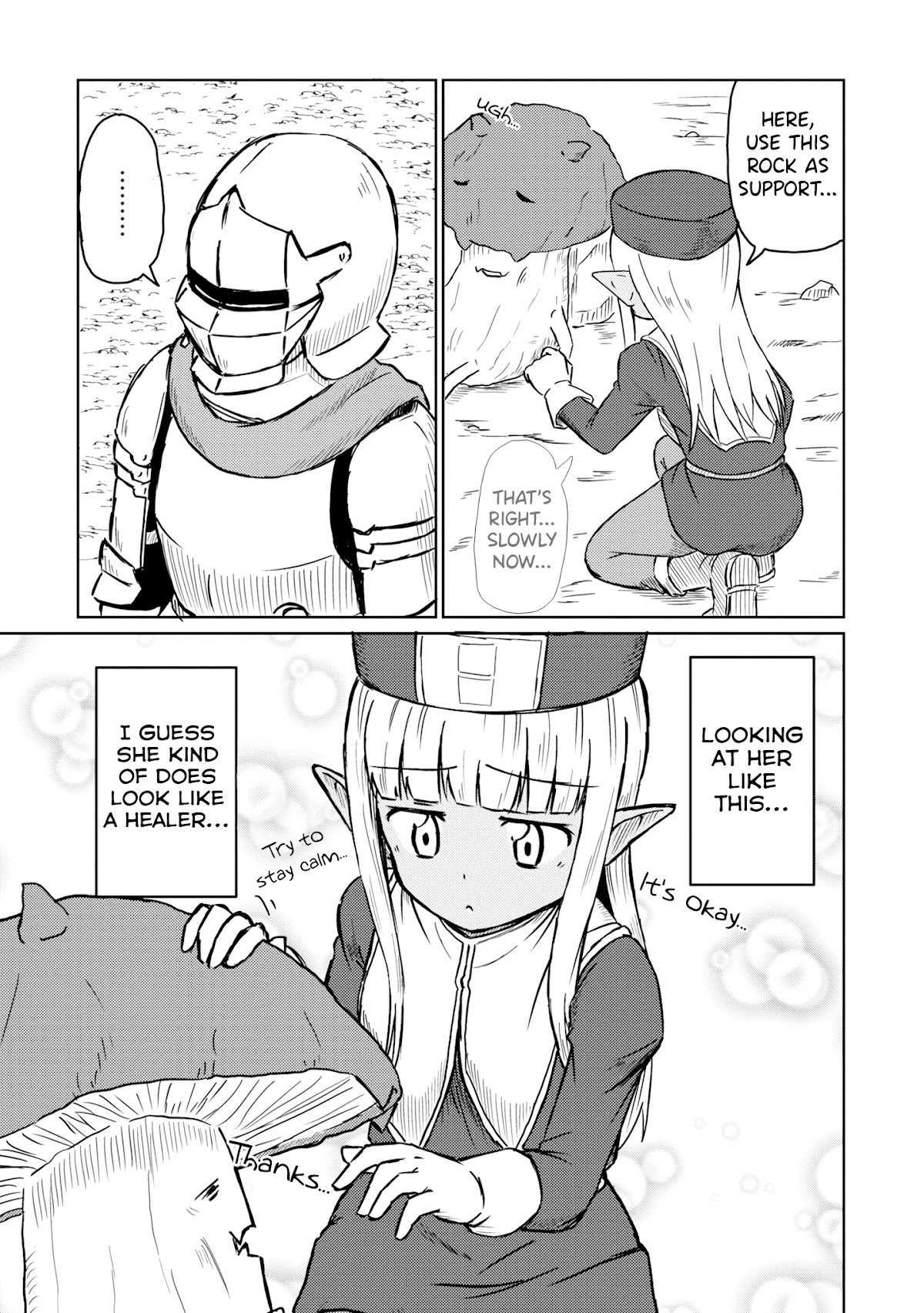 Kono Healer Mendokusai Chapter 13 page 8 - Chapter 13: Cure Spell