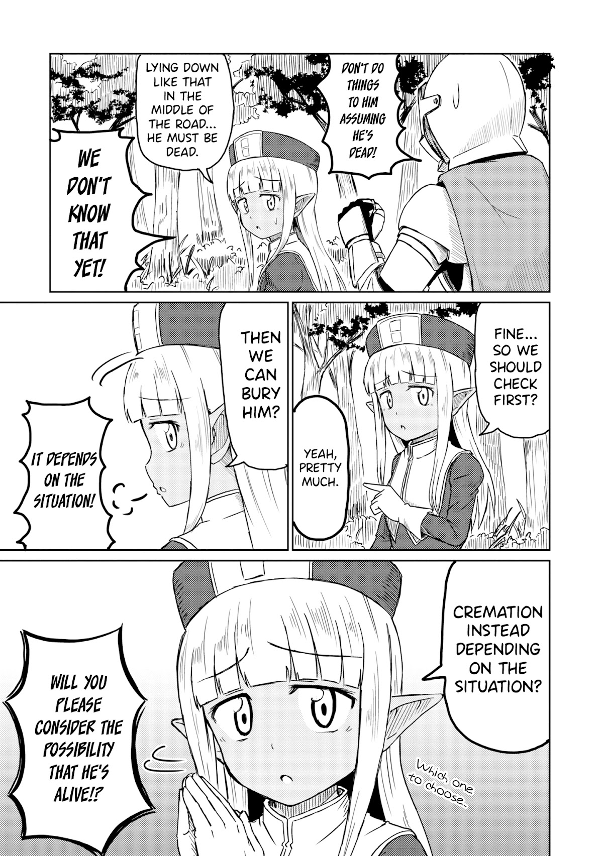 Kono Healer Mendokusai Chapter 15 page 4 - Chapter 15: The Fallen