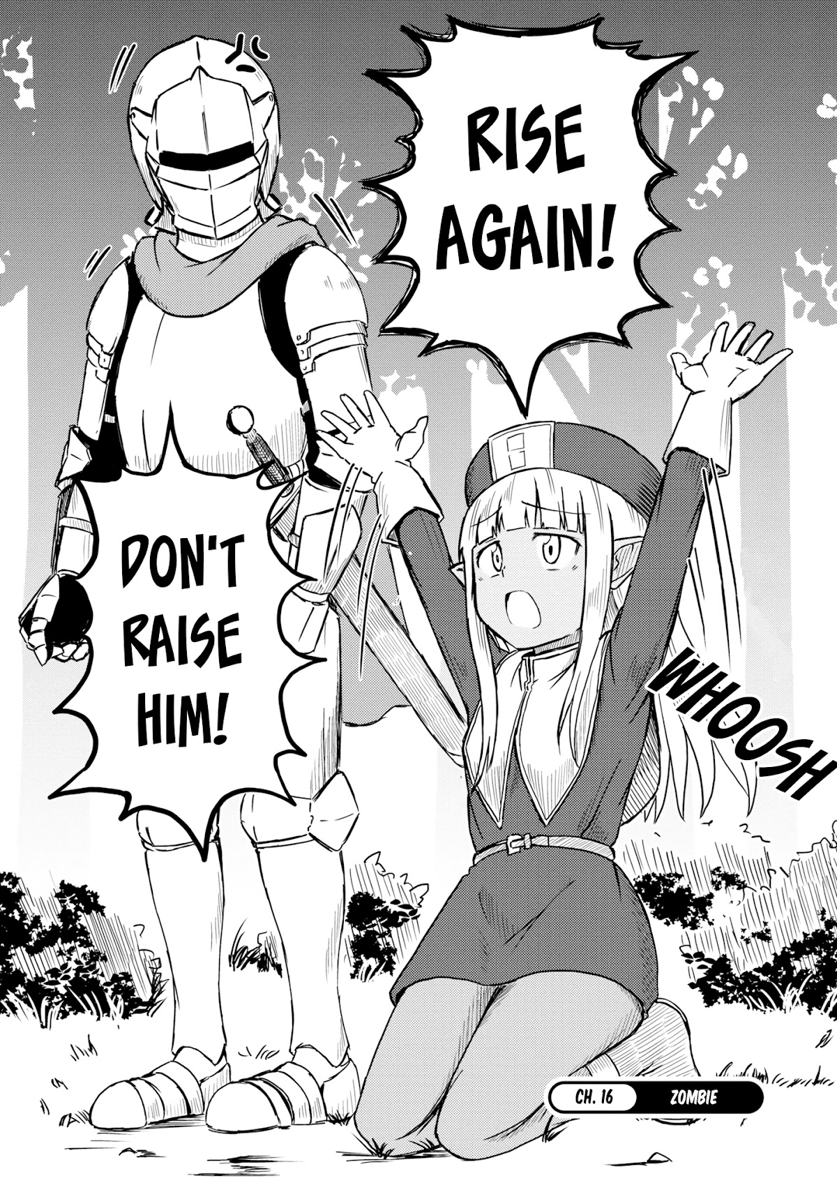 Kono Healer Mendokusai Chapter 16 page 3 - Chapter 16: Zombie