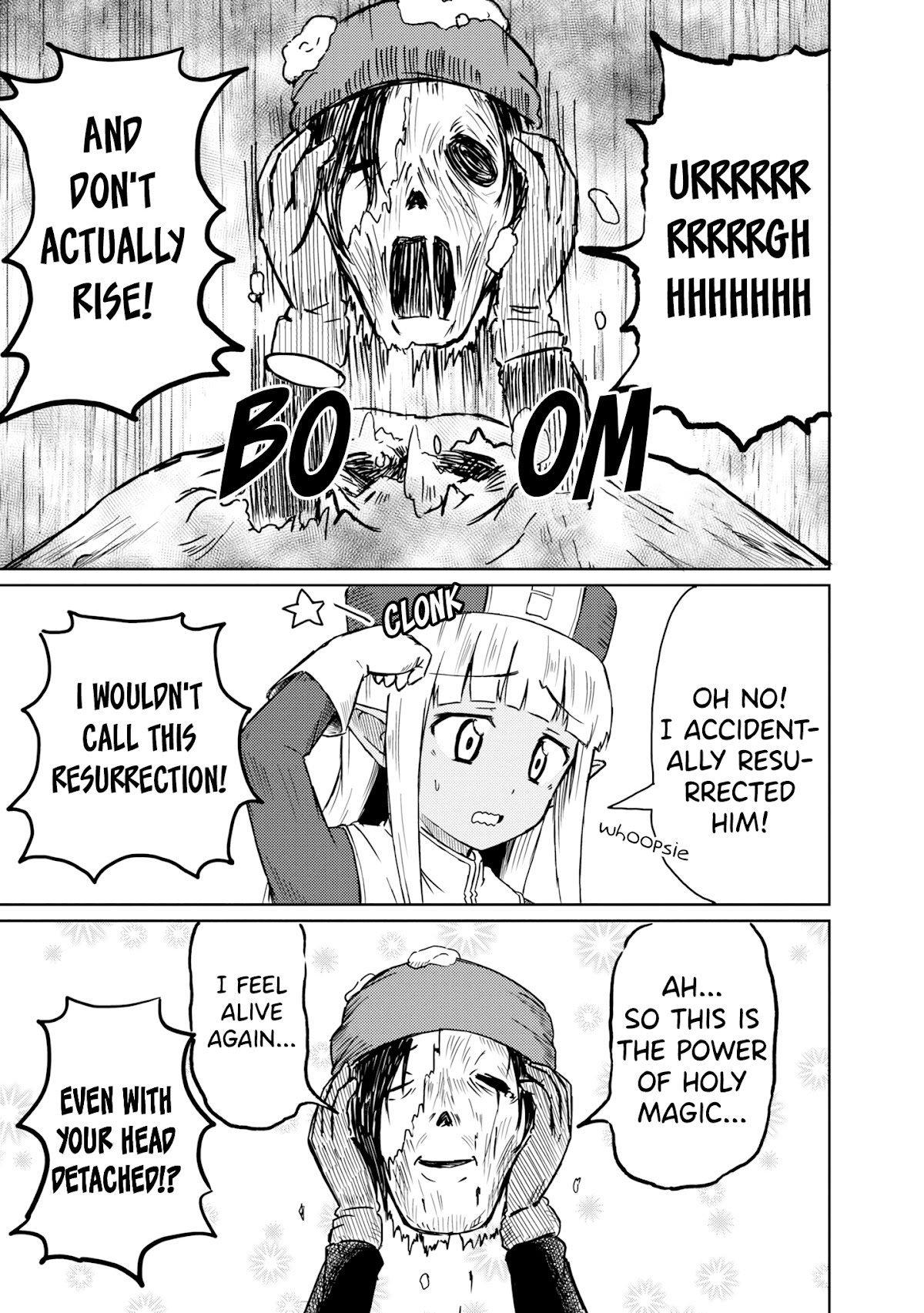 Kono Healer Mendokusai Chapter 16 page 4 - Chapter 16: Zombie