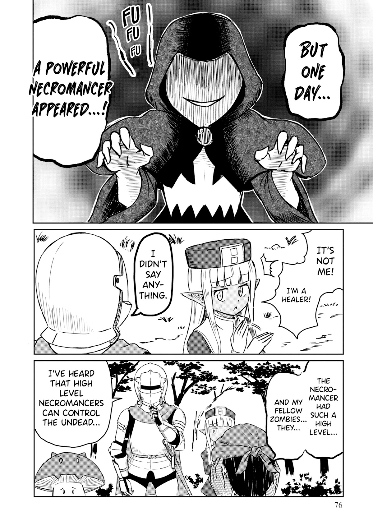 Kono Healer Mendokusai Chapter 16 page 9 - Chapter 16: Zombie