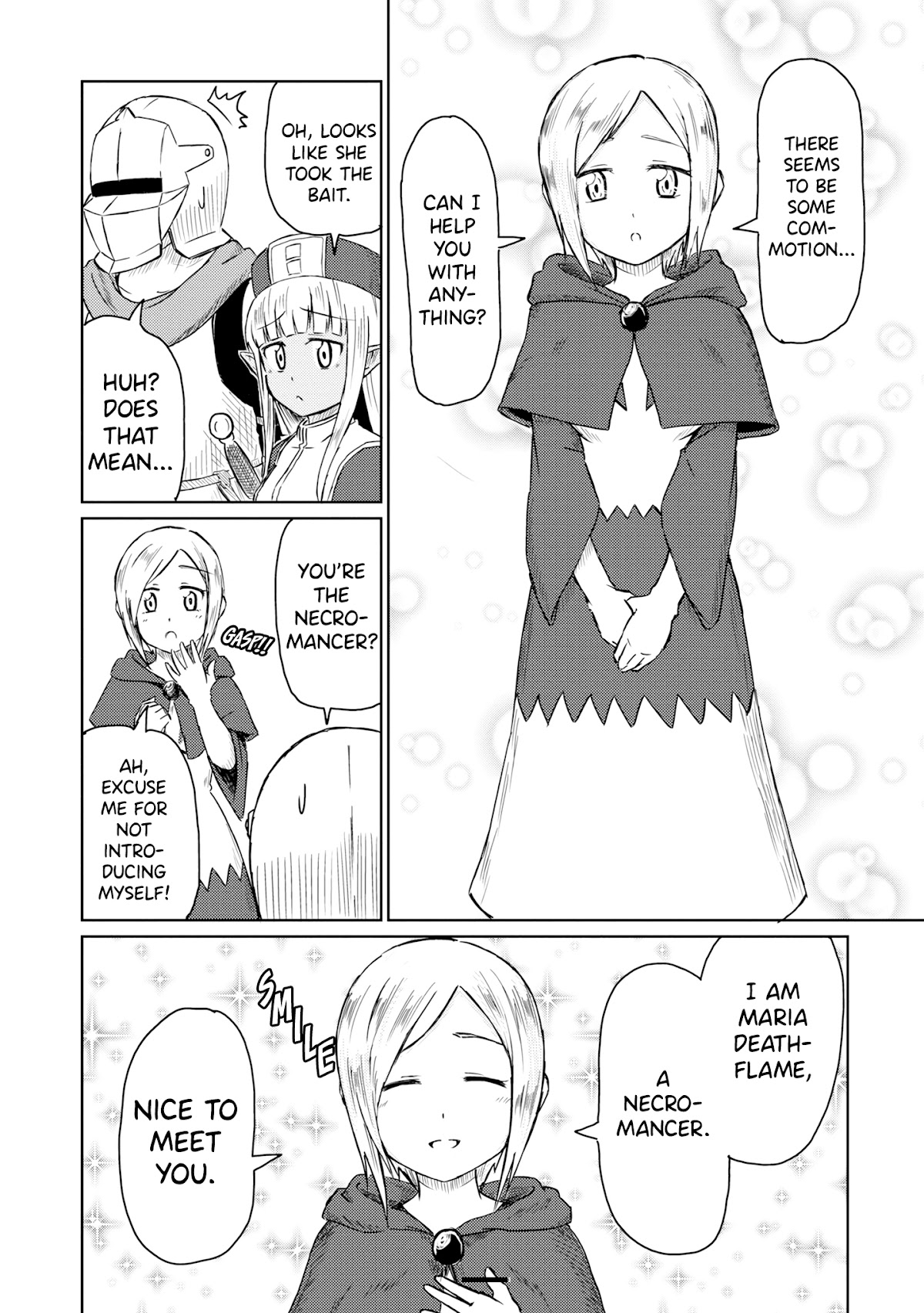 Kono Healer Mendokusai Chapter 17 page 5 - Chapter 17: Necromancer