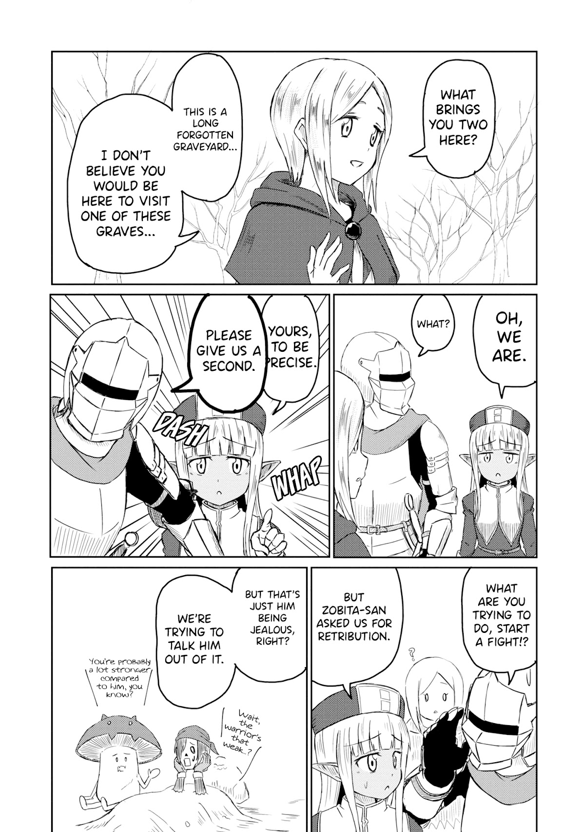 Kono Healer Mendokusai Chapter 17 page 7 - Chapter 17: Necromancer