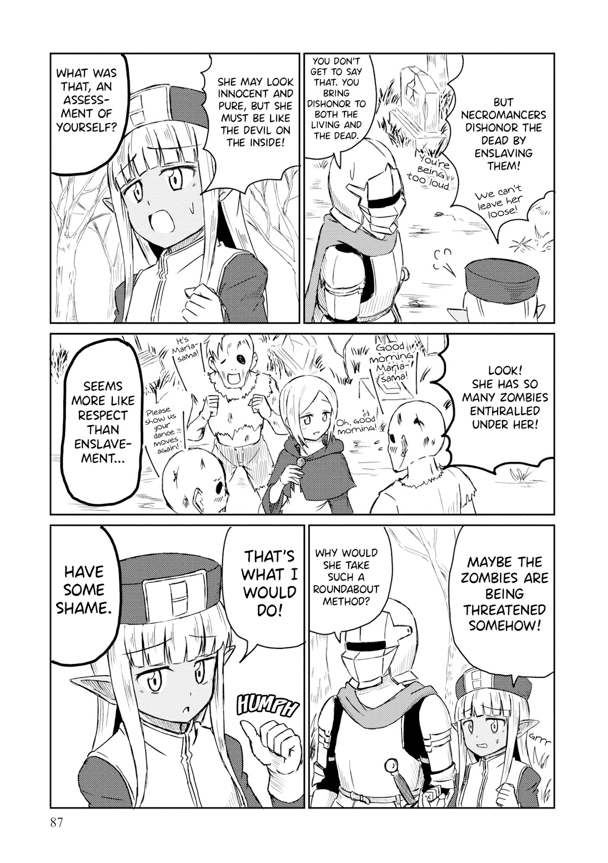 Kono Healer Mendokusai Chapter 17 page 8 - Chapter 17: Necromancer