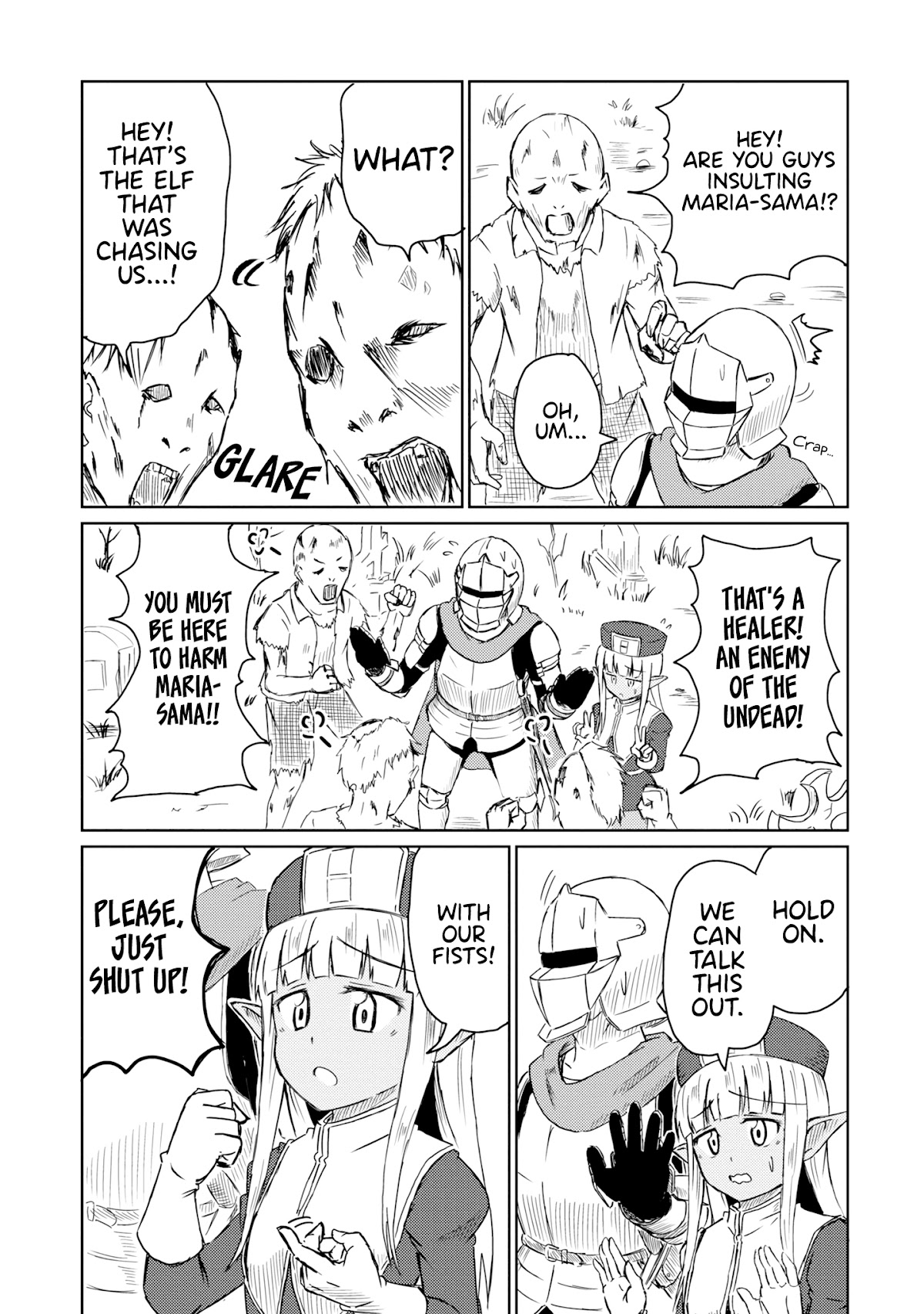 Kono Healer Mendokusai Chapter 17 page 9 - Chapter 17: Necromancer