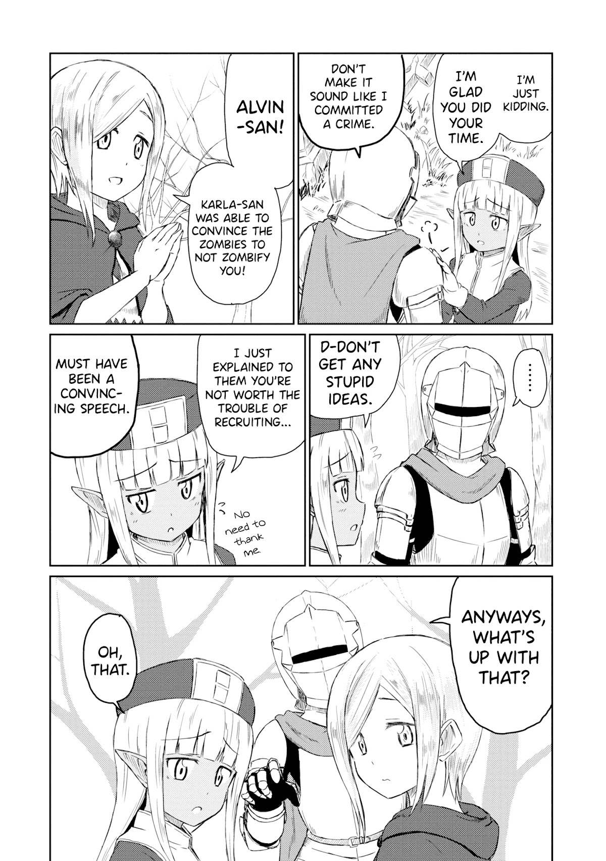 Kono Healer Mendokusai Chapter 19 page 4 - Chapter 19: Summoning Spell
