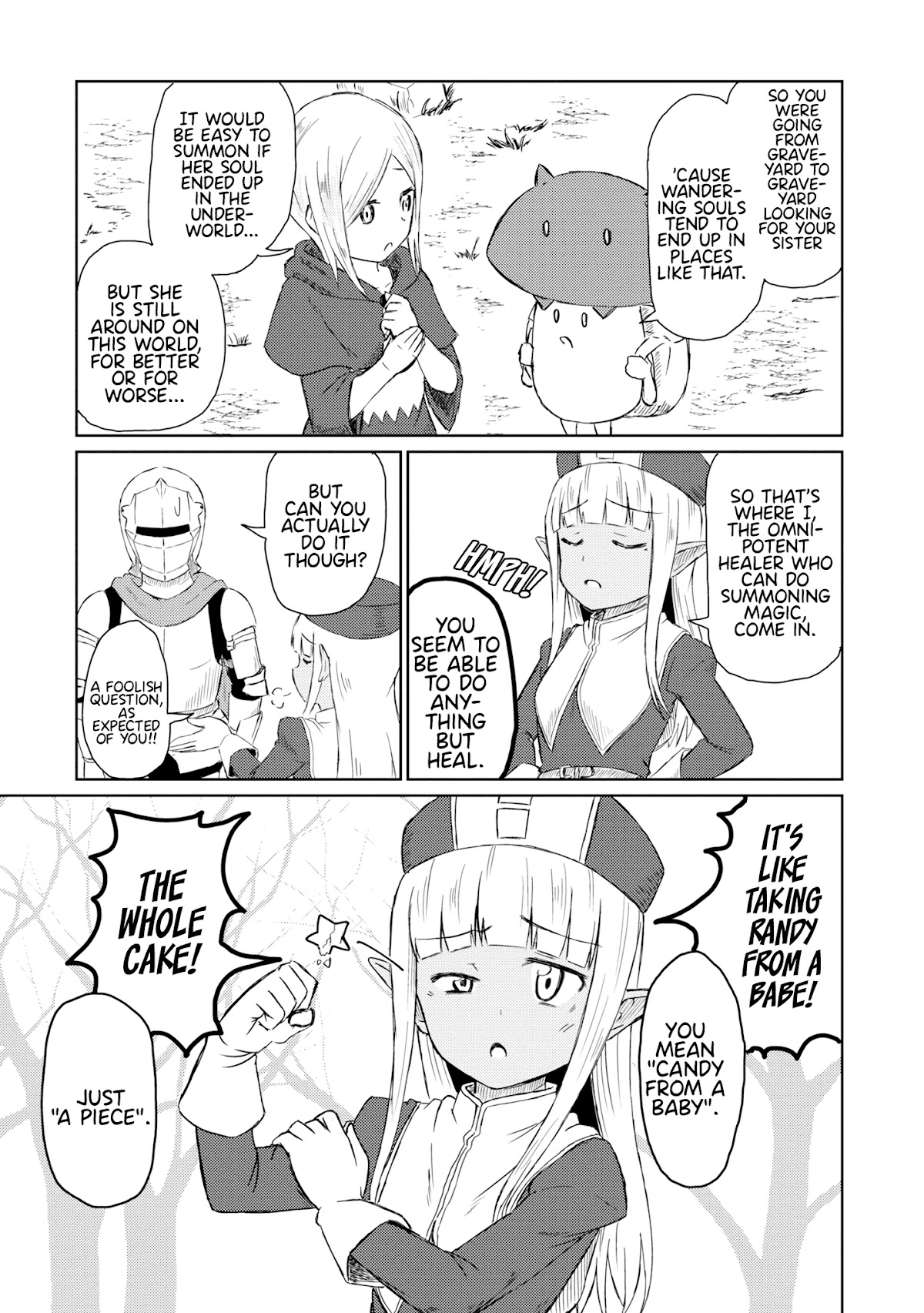 Kono Healer Mendokusai Chapter 19 page 6 - Chapter 19: Summoning Spell