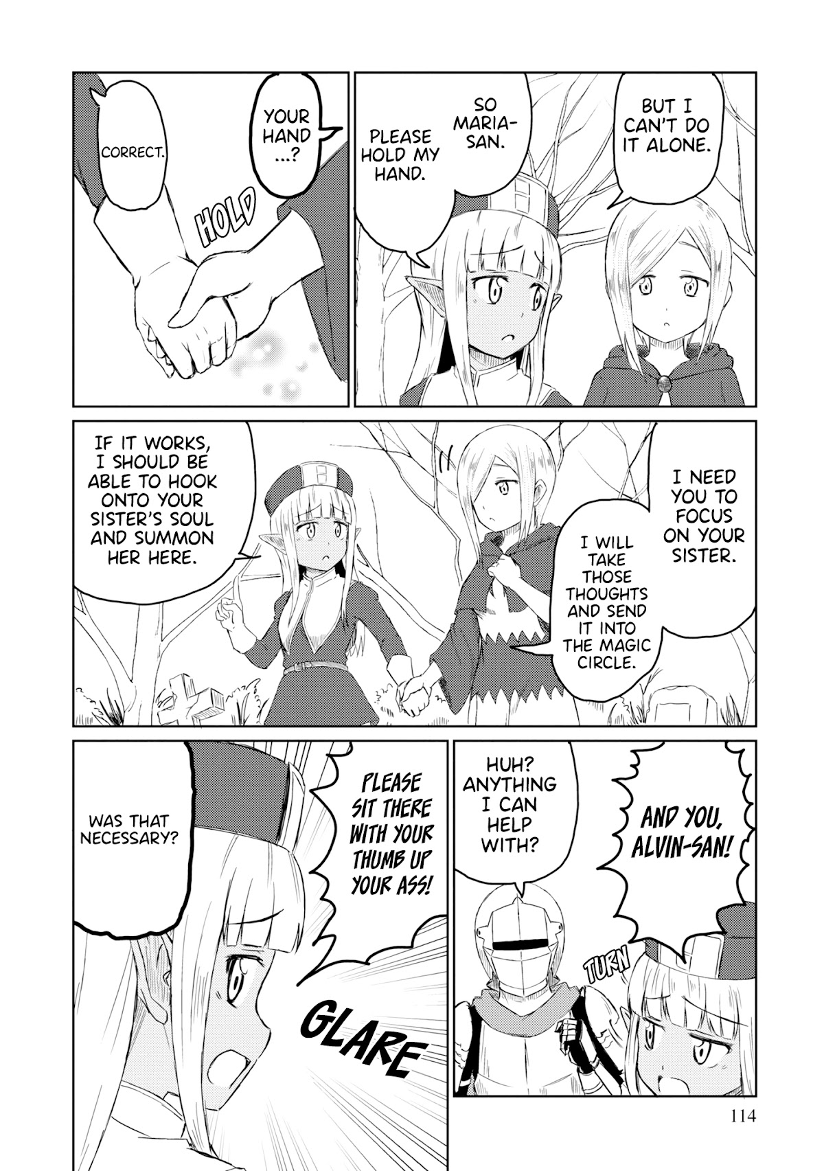 Kono Healer Mendokusai Chapter 19 page 7 - Chapter 19: Summoning Spell