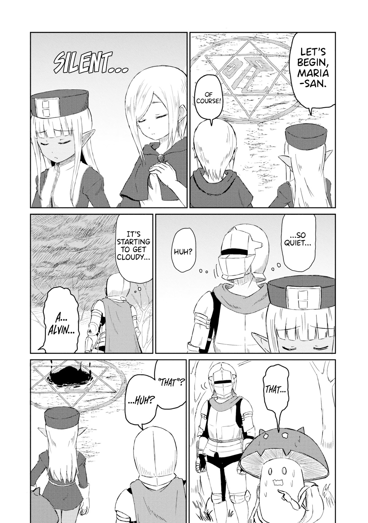 Kono Healer Mendokusai Chapter 19 page 8 - Chapter 19: Summoning Spell