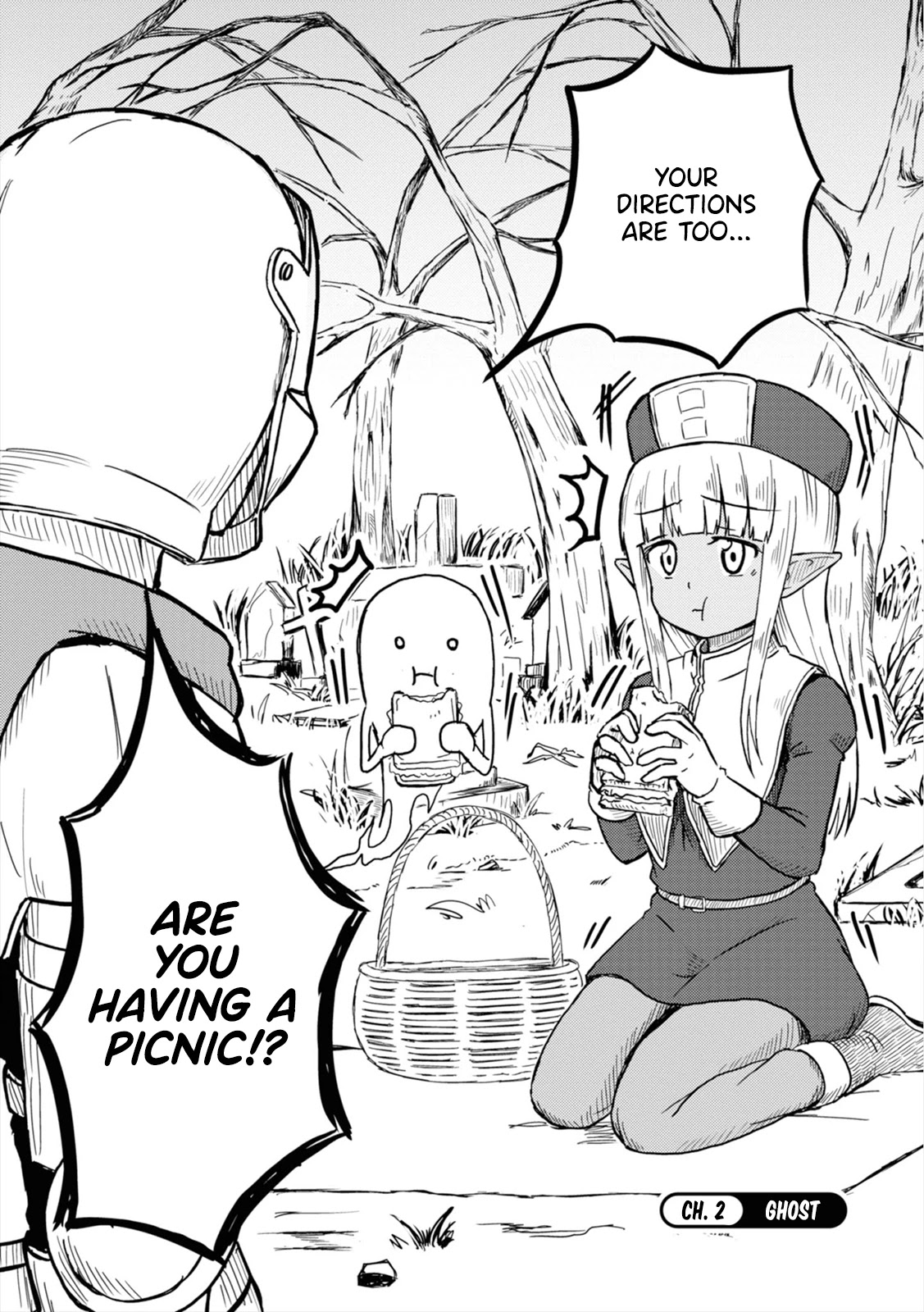 Kono Healer Mendokusai Chapter 2 page 3 - Chapter 2: Ghost