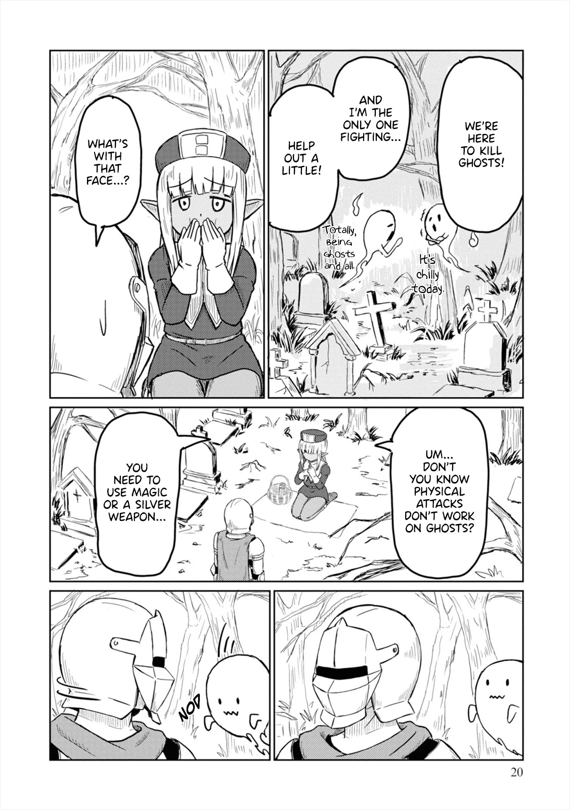 Kono Healer Mendokusai Chapter 2 page 5 - Chapter 2: Ghost