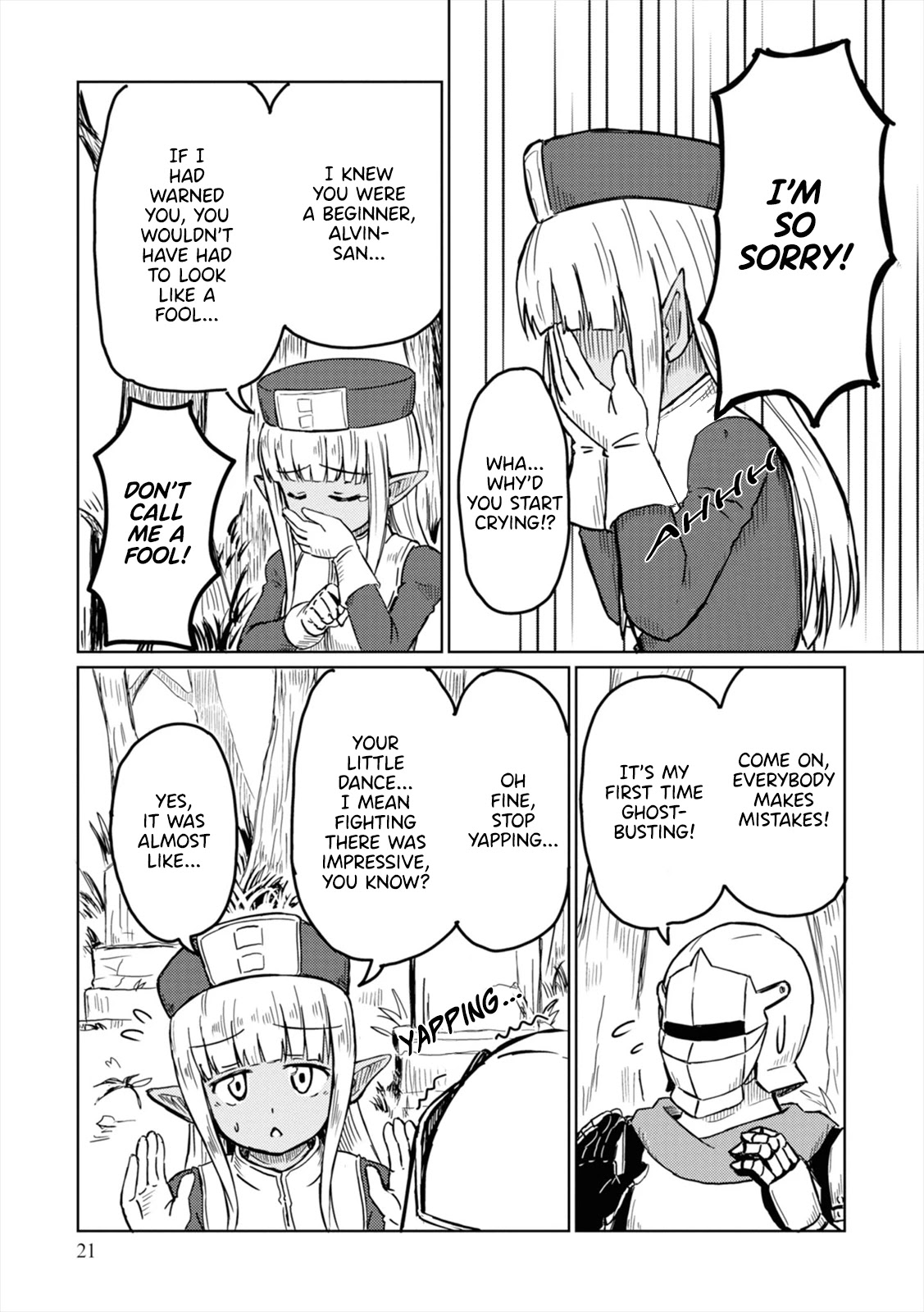Kono Healer Mendokusai Chapter 2 page 6 - Chapter 2: Ghost