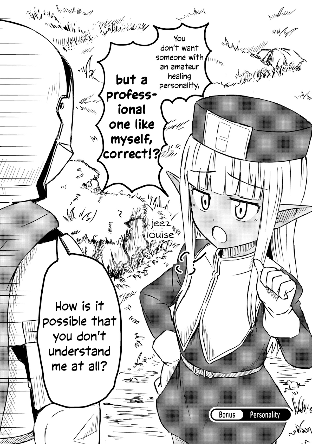 Kono Healer Mendokusai Chapter 20.1 page 3 - Chapter 20.1: Personality