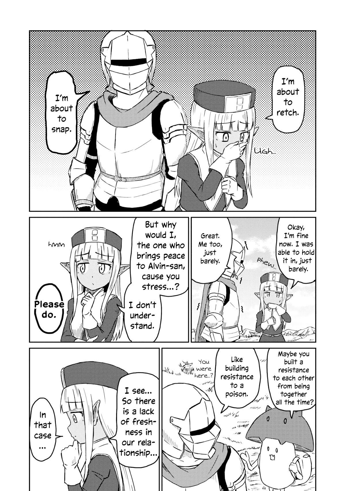 Kono Healer Mendokusai Chapter 20.1 page 6 - Chapter 20.1: Personality