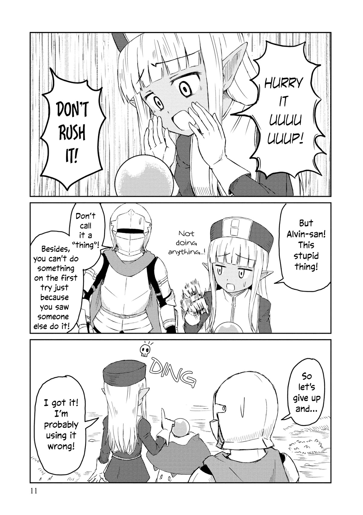 Kono Healer Mendokusai Chapter 21 page 10 - Chapter 21: Warrior's Soul