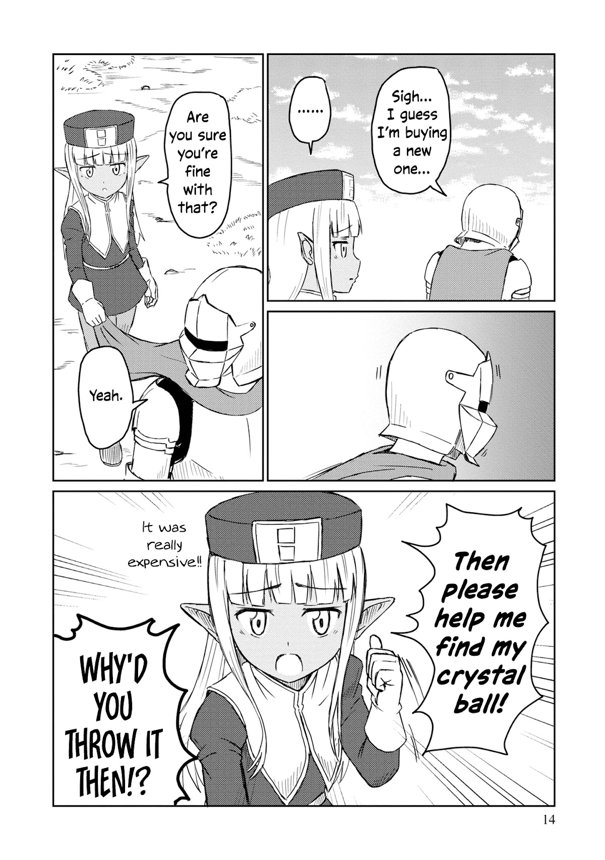 Kono Healer Mendokusai Chapter 21 page 13 - Chapter 21: Warrior's Soul