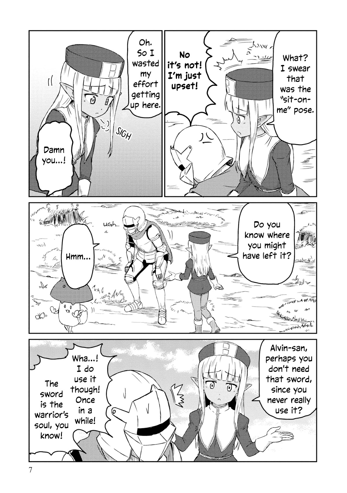 Kono Healer Mendokusai Chapter 21 page 6 - Chapter 21: Warrior's Soul