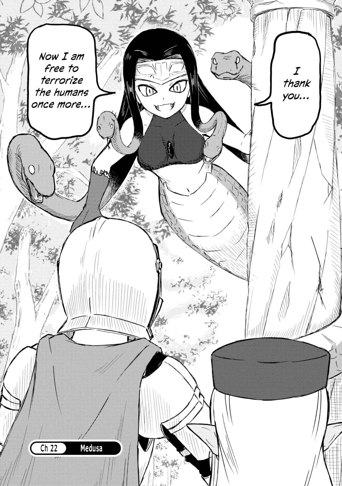 Kono Healer Mendokusai Chapter 22 page 3 - Chapter 22: Medusa