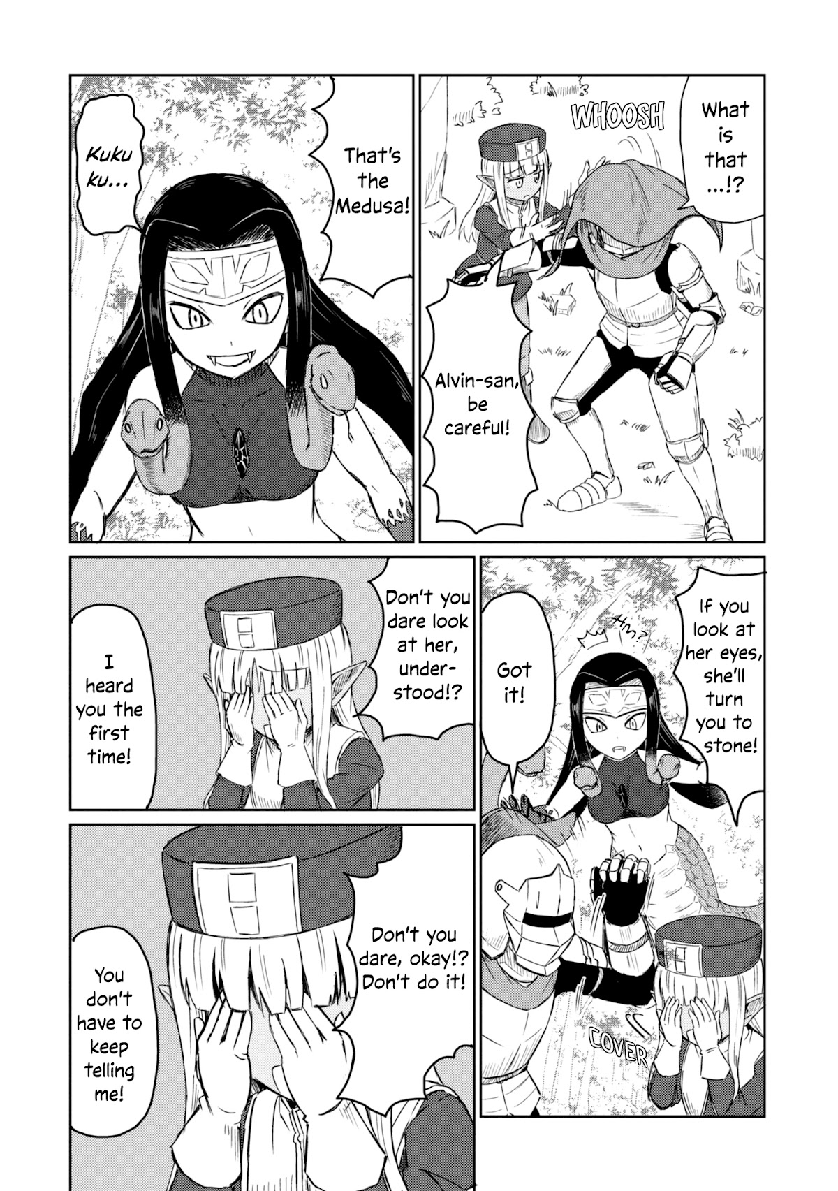 Kono Healer Mendokusai Chapter 22 page 4 - Chapter 22: Medusa